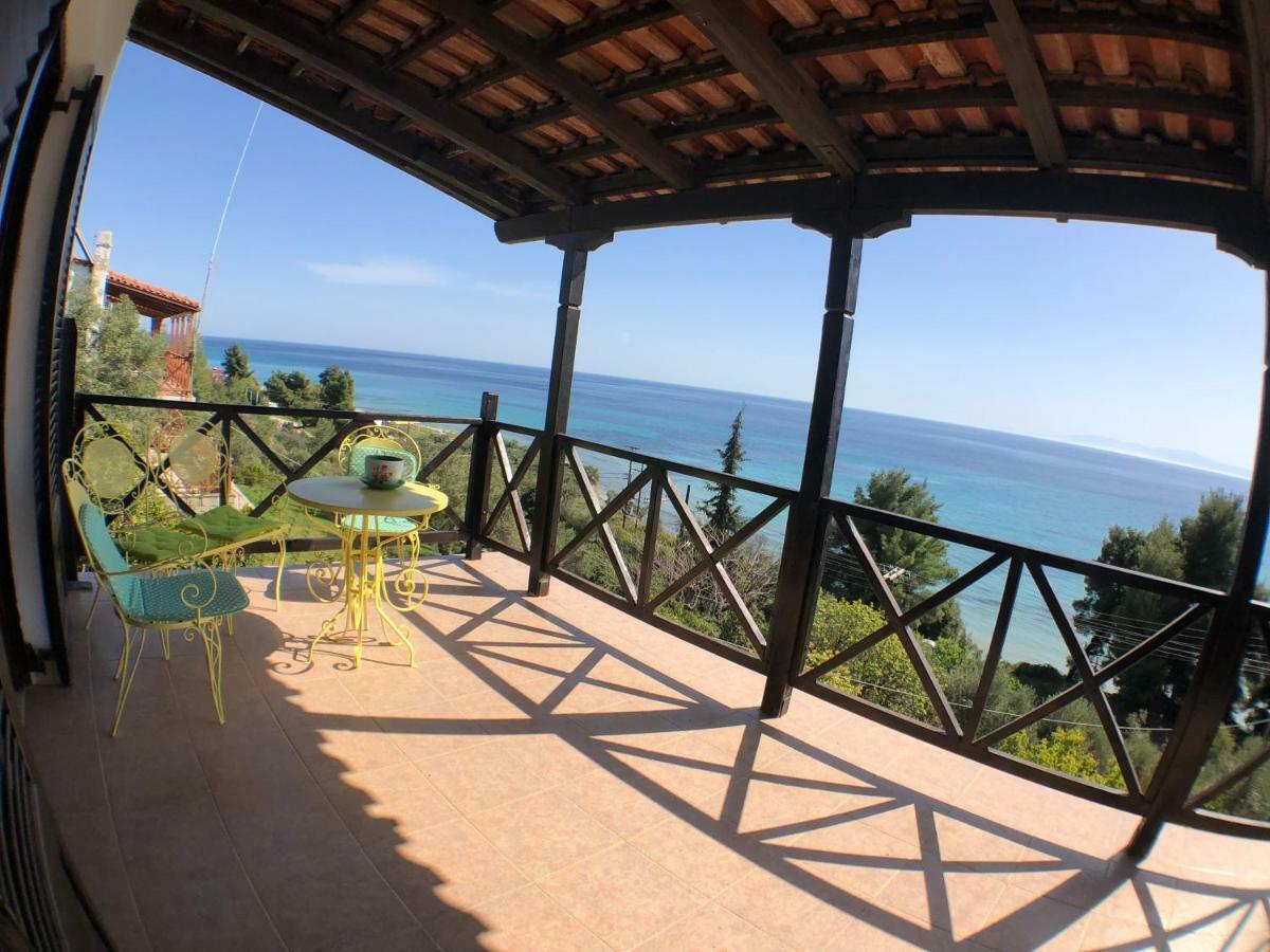 Kalandra Unique Sea View House 빌라 외부 사진